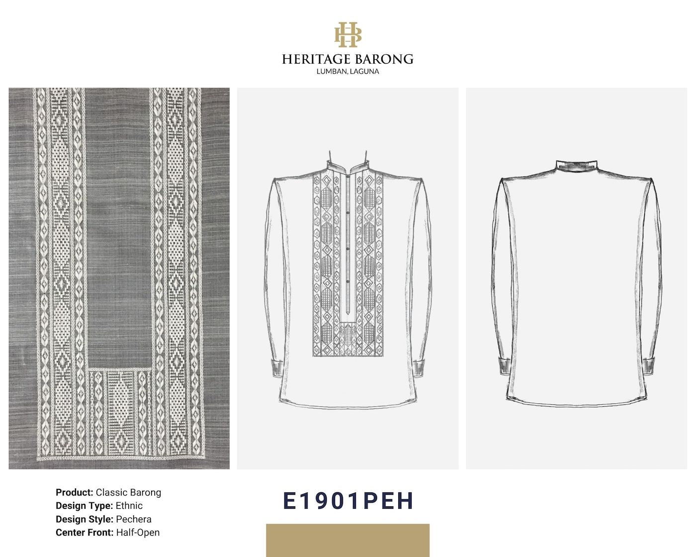Barong Tagalog Design Classifications – Heritage Barong